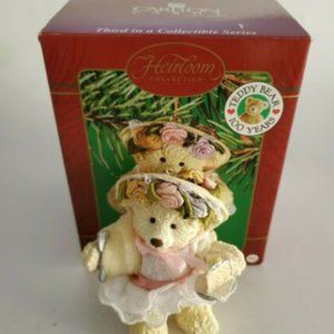 Carlton Cards Ornament Teddy Bear Tea Party